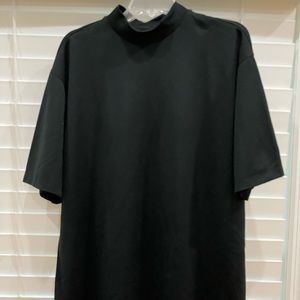 Men’s Nike Golf Short Sleeve Black Mock Neck Tee/Top EUC Size XL
